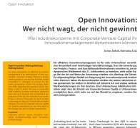 Open Innovation: Wer nicht wagt, der nicht gewinnt