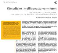 Artificial Intelligence for Rent