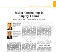 Risiko-Controlling in Supply Chains