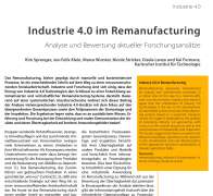 Industrie 4.0 im Remanufacturing