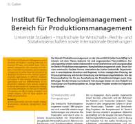 Institut für Technologiemanagement