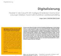 Digitalization—Flexible in the Future