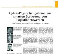 Cyber-Physische Systeme zur smarten Steuerung von Logistiknetzwerken