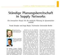 Adaptive Planning in Supply Networks