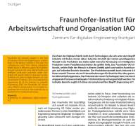 Fraunhofer-Institut für Arbeitswirtschaft und Organisation IAO