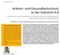 Arbeits- und Gesundheitsschutz in der Industrie 4.0