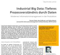 Industrial Big Data: Tieferes Prozessverständnis durch Daten