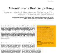 Automatisierte Drahtseilprüfung