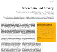 Blockchain und Privacy