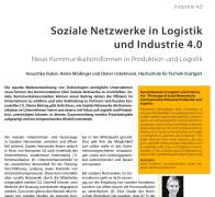 Soziale Netzwerke in Logistik und Industrie 4.0