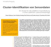 Cluster Identification of Sensor Data