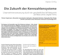 Die Zukunft der Kennzahlensysteme