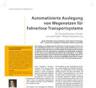 Automatisierte Auslegung von Wegenetzen für Fahrerlose Transportsysteme