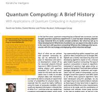 Quantencomputing: Eine kurze Geschichte