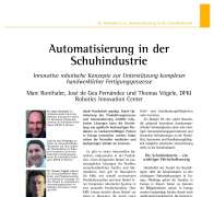 Automatisierung in der Schuhindustrie