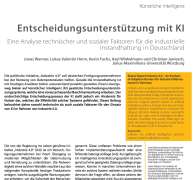 Status Report Industry 4.0
