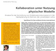 Collaboration Using Physical Models