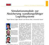 Simulationsmodule zur Absicherung wandlungsfähiger Logistiksysteme