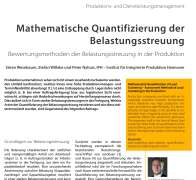 Mathematische Quantifizierung der Belastungsstreuung