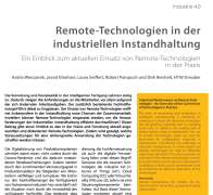 Industrial Maintenance via Remote Technologies