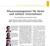 Wissensmanagement für kleine und mittlere Unternehmen