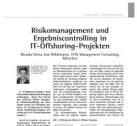 Risikomanagement und Ergebniscontrolling in IT-Offshoring-Projekten