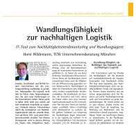 Wandlungsfähigkeit zur nachhaltigen Logistik