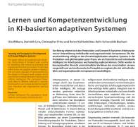 Lernen und Kompetenzentwicklung in KI-basierten adaptiven Systemen