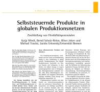Flexibility Potentials of Autonomous Products in Global Production Networks