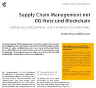 Supply Chain Management mit 0G-Netz und Blockchain